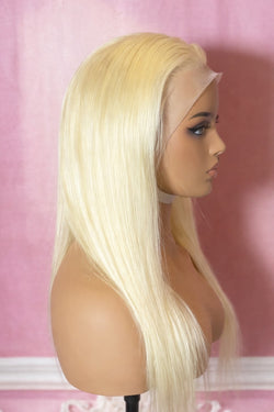 Blonde Straight Wig (22”)