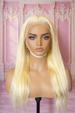 Blonde Straight Wig (22”)