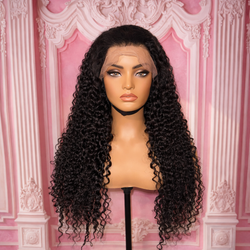 Jet Black Jerry Curl (30")