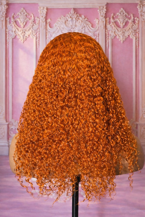 Ginger Copper Italian Curly Wig (22”)