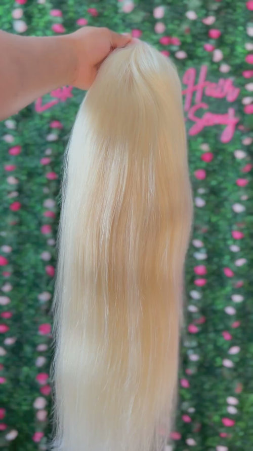 Blonde Straight Wig (22”)