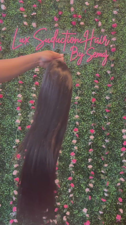 Natural Color Straight Wig (26”)