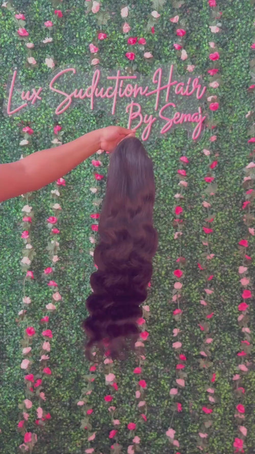 Natural Color Body Wave Wig (26”)